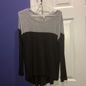 Green and Grey long sleeve